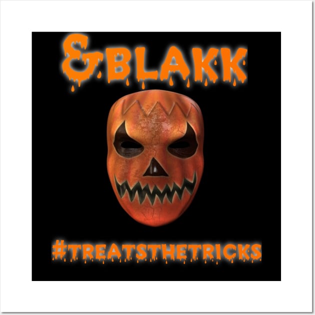 &Blakk T #9 HollaWeen Wall Art by Durdy4Lyffe Apparel presents ...&BlAkK T's